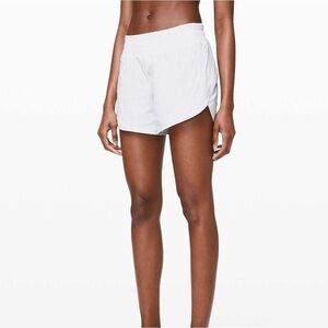 Lululemon Track That Short *5" in White